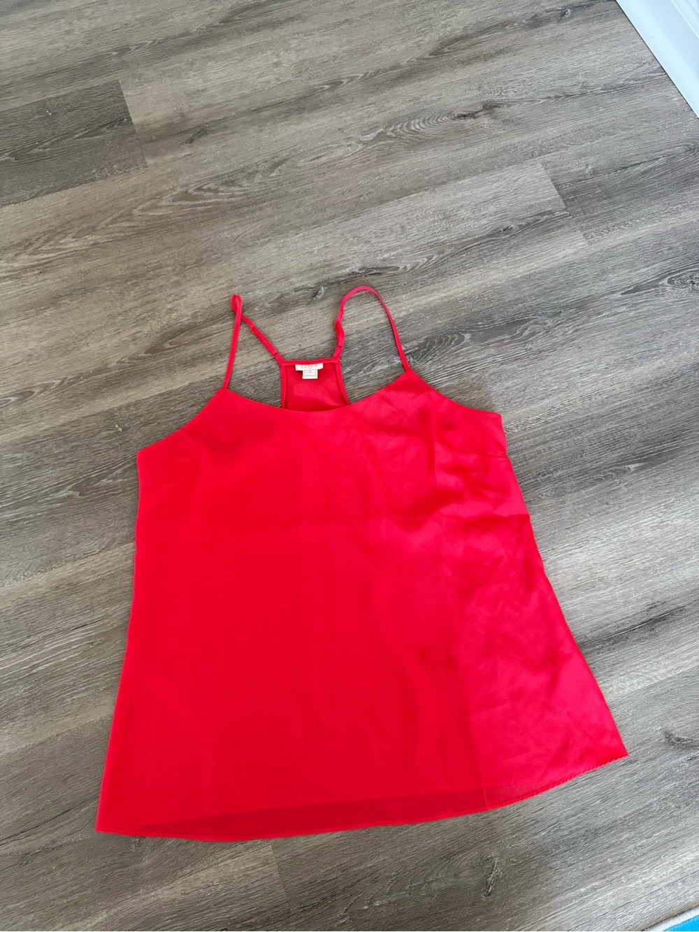 J. Crew Hot Pink Satin Camisole